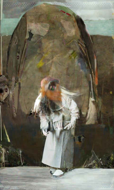 Alex Fischer, Beach House, 2010, 15×9″ / 381×229㎜, print